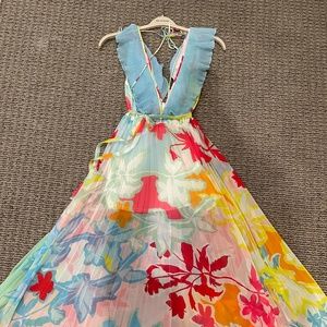 Hawaiian flowy dress